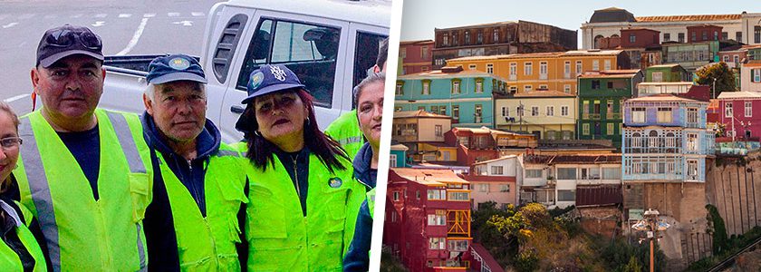 Renacer Patrimonial, la agrupación encargada de limpiar las calles de Valparaíso