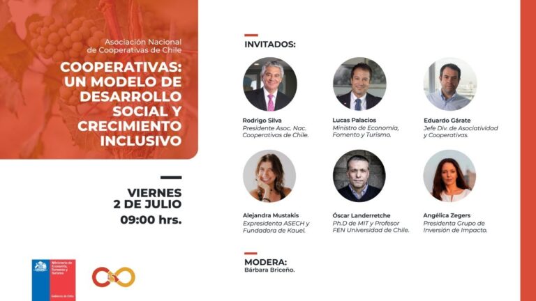 Seminario online «Cooperativas: Un modelo de desarrollo social y crecimiento inclusivo»