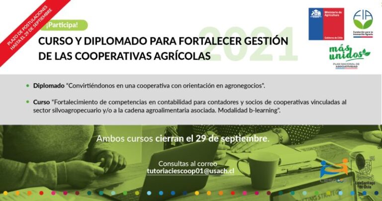 Diplomado “Convirtiéndonos en una cooperativa con orientación en agronegocios”