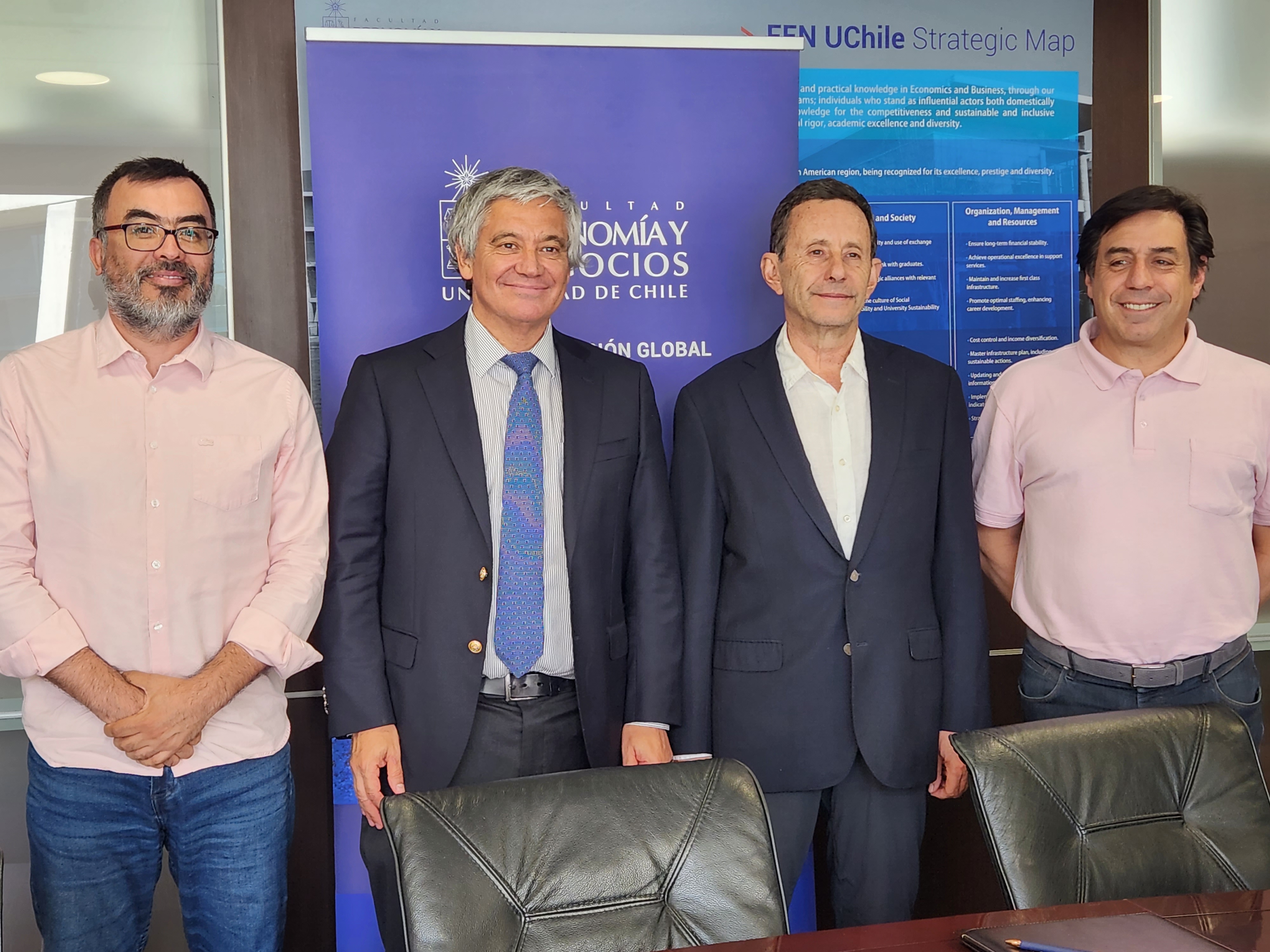 Asociación Nacional de Cooperativas y Facultad de Economía y Negocios U. De Chile firman convenio de colaboración