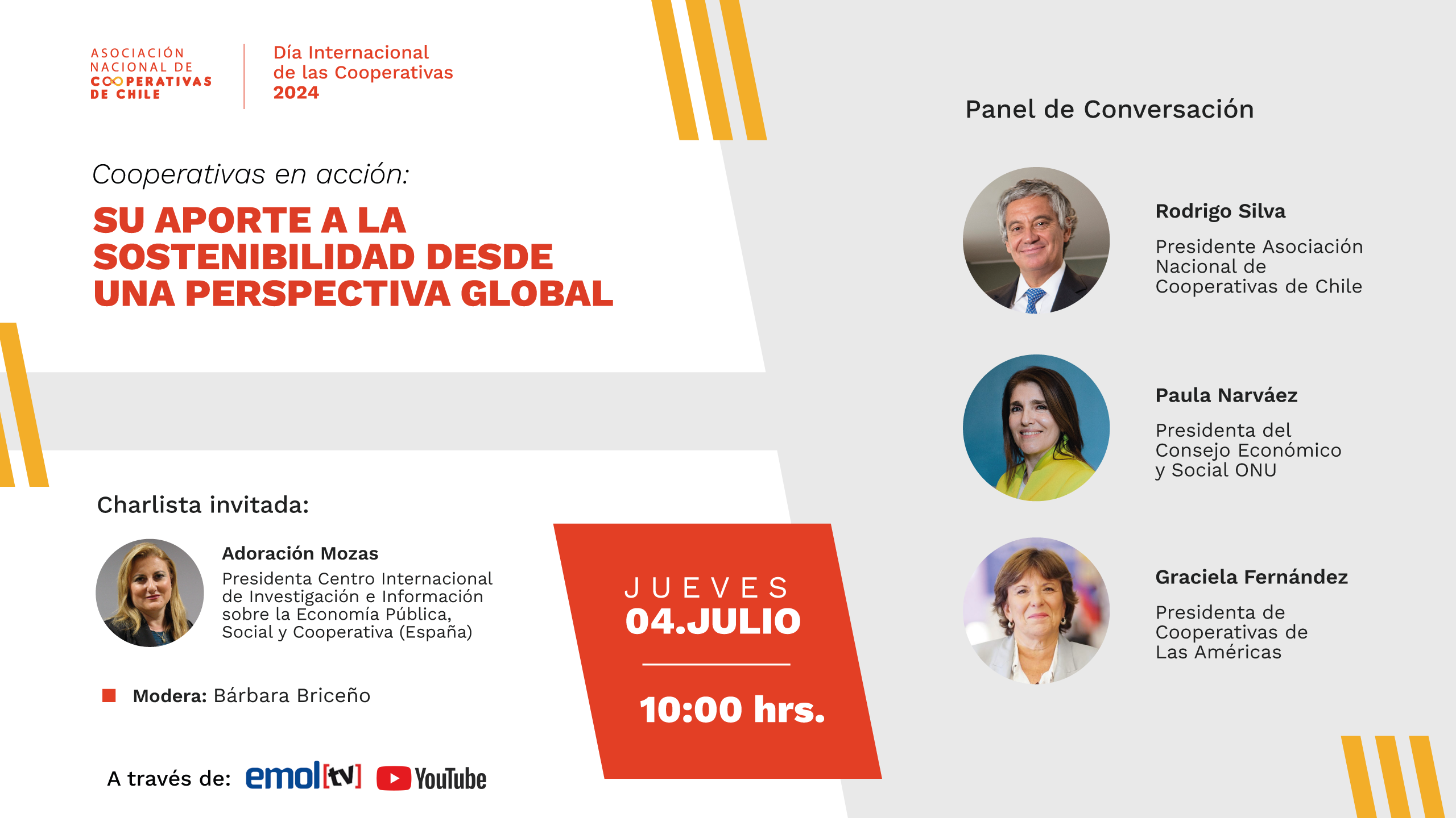 Asociación Nacional de Cooperativas de Chile lideró encuentro internacional sobre el aporte del modelo cooperativo al desarrollo sostenible