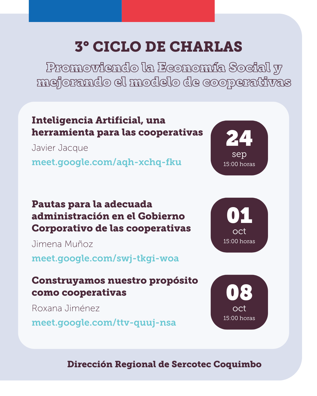 Cooperativas de Chile participa en ciclo de charlas sobre economía social y empresas cooperativas
