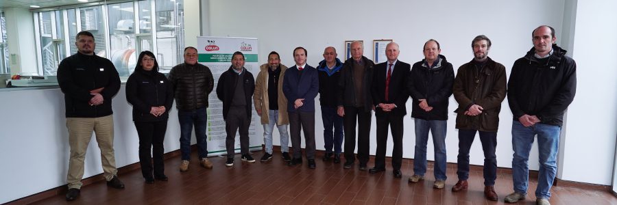 COLUN recibe al directorio de Cooperativas del Sur en planta de quesos Columela