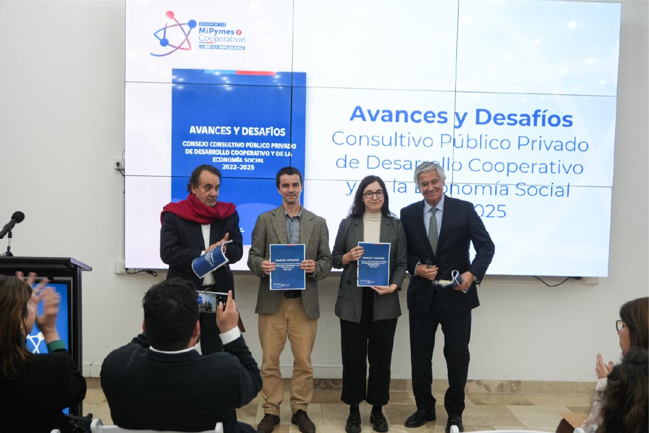 La Asociación Nacional de Cooperativas de Chile participó del último Consejo Consultivo de Desarrollo Cooperativo y Economía Social del 2025